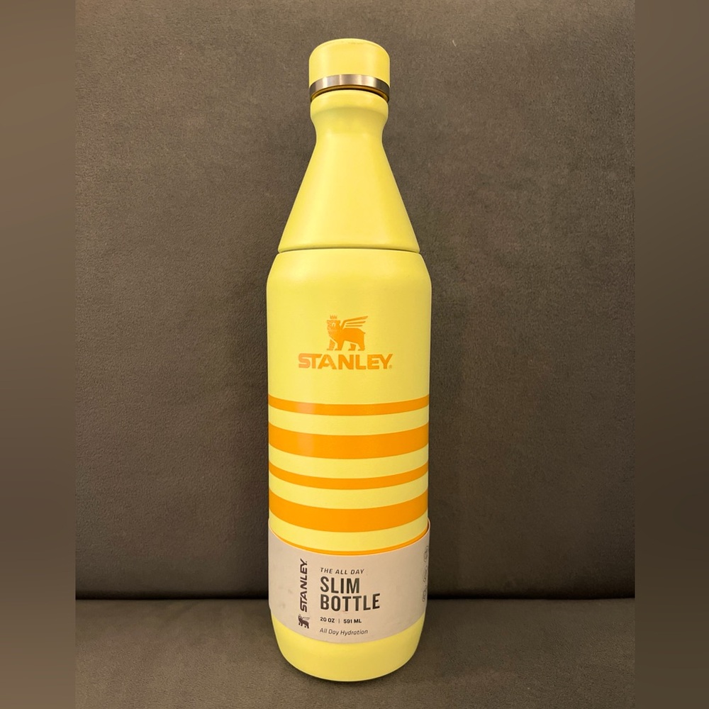 Stanley 20oz Stainless Steel All Day Slim Bottle Sunshine Stripes Target